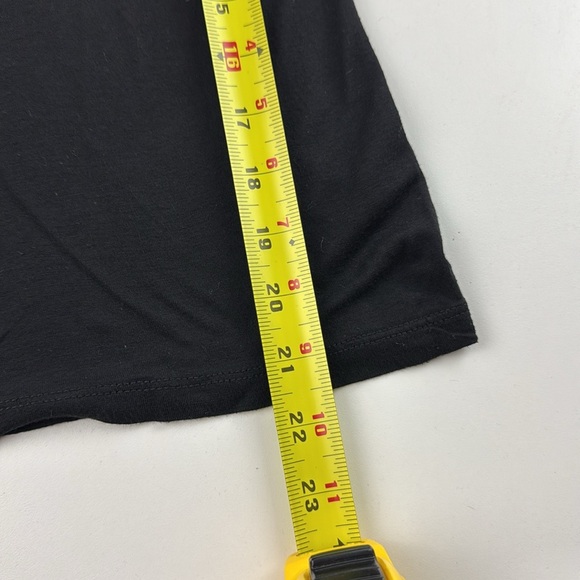 Sis Sis Black Whimsigoth Black Knit Open Back Short Sleeve T-Shirt - Picture 3 of 8